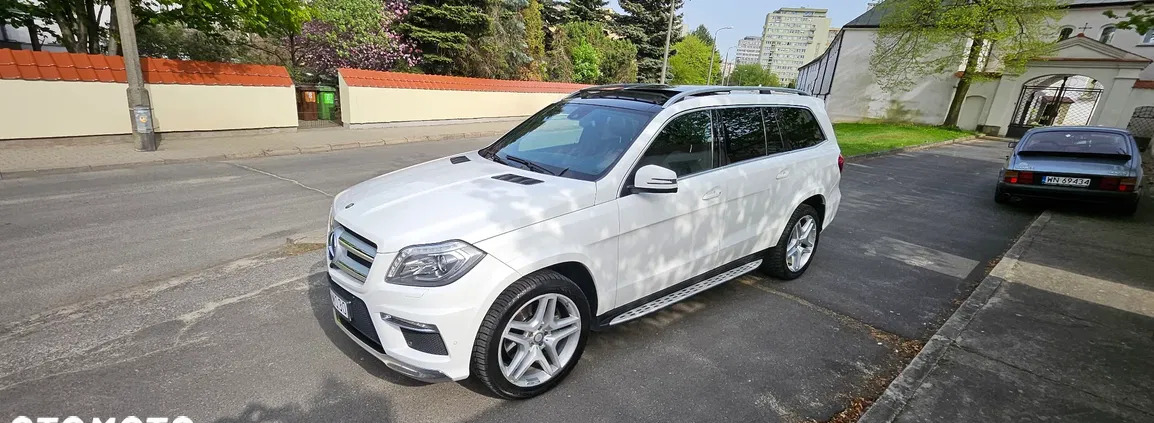 mercedes benz gl Mercedes-Benz GL cena 163333 przebieg: 201000, rok produkcji 2014 z Warszawa